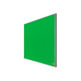 Tablero de anuncios nobo impression pro fieltro verde formato panoramico 32/ 710x400 mm