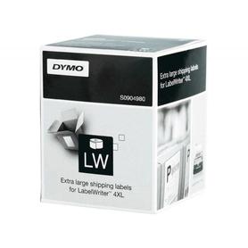 Etiqueta adhesiva dymo labelwriter para envio 104x159 mm blanca para impresoras 4xl/5xl rollo de 220 unidades