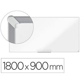 Pizarra blanca nobo ip pro acero vitrificado magnetico 1800x900 mm