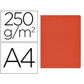 Subcarpeta cartulina gio simple intenso din a4 rojo 250g/m2