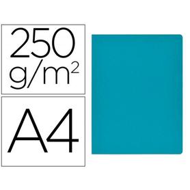 Subcarpeta cartulina gio simple intenso din a4 azul 250g/m2