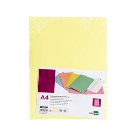 SC27 - Subcarpeta Liderpapel din a4 cartulina 180 gr de gramaje color amarillo