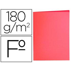 Subcarpeta liderpapel folio rojo pastel 180g/m2