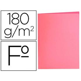 Subcarpeta liderpapel folio rosa pastel 180g/m2