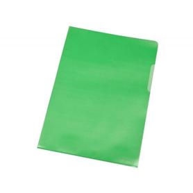 Carpeta dossier uñero Q-connect din a4 plástico de color verde