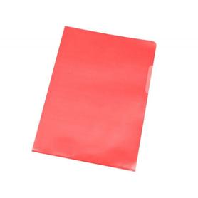 Carpeta dossier uñero Q-connect din a4 plástico de color rojo