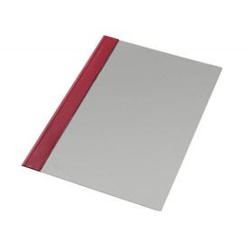 Carpeta dossier fastener Esselte folio pvc de color rojo