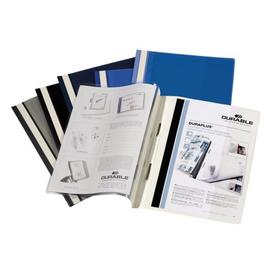Carpeta dossier fastener Durable din a4 polipropileno de color azul