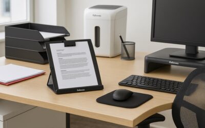 Fellowes: soluciones inteligentes para la organización y ergonomía en oficinas
