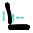 Apoyo lumbar regulable en altura y profundidad