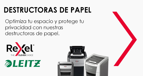 Destructoras y Trituradoras de documentos