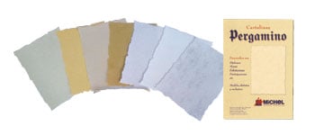 Papel pergamino con diferente colores troqulados | Precios y Compra Online en Ofilan.com