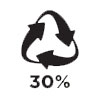 30% Reciclado