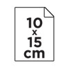Tamaño 10x15 cm